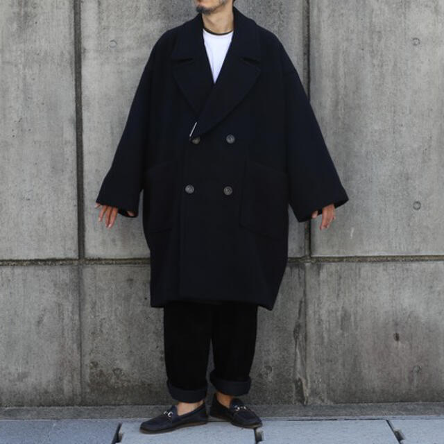 is-ness(イズネス)の【BOUYA様専用】Isness 20AW BIG COAT メンズのジャケット/アウター(チェスターコート)の商品写真