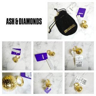 レア!! ASH＆DIAMONDS★リング 指輪【新品】13号