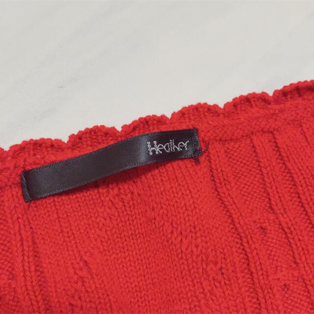 heather(ヘザー)の半袖ニットトップス【Heather】 レディースのトップス(ニット/セーター)の商品写真