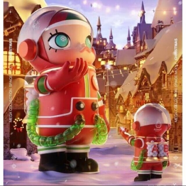 超大特価 MART POP - TOY MEDICOM MEGA CHRISTMAS1000% MOLLY SPACE