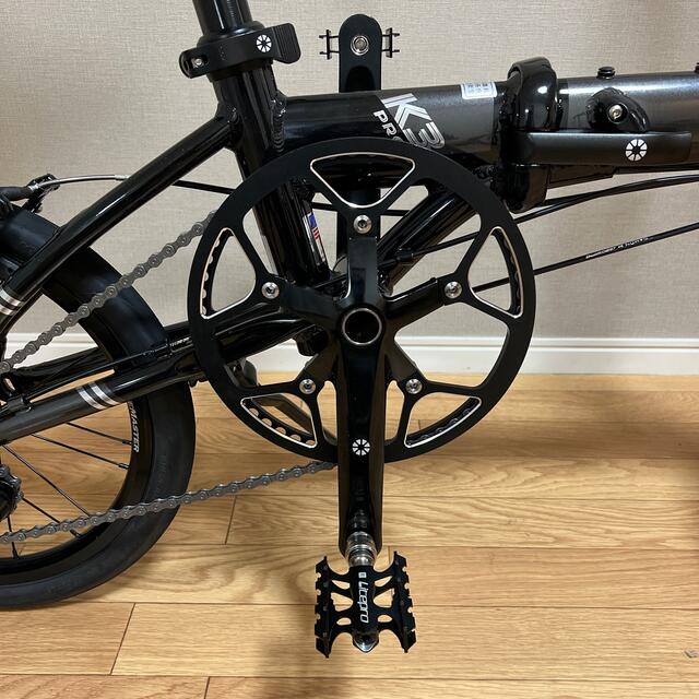 DAHON(ダホン)のDAHON K3 PRO 16インチ 5速仕様 ガンメタルxブラック スポーツ/アウトドアの自転車(自転車本体)の商品写真