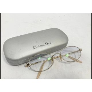 ディオール(Dior)のDior クリスチャン ディオール チタンフレーム 眼鏡 CD-7505J度入り(サングラス/メガネ)