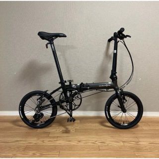 ダホン(DAHON)のDAHON K3 PRO 16インチ 5速仕様 ガンメタルxブラック 傷あり(自転車本体)