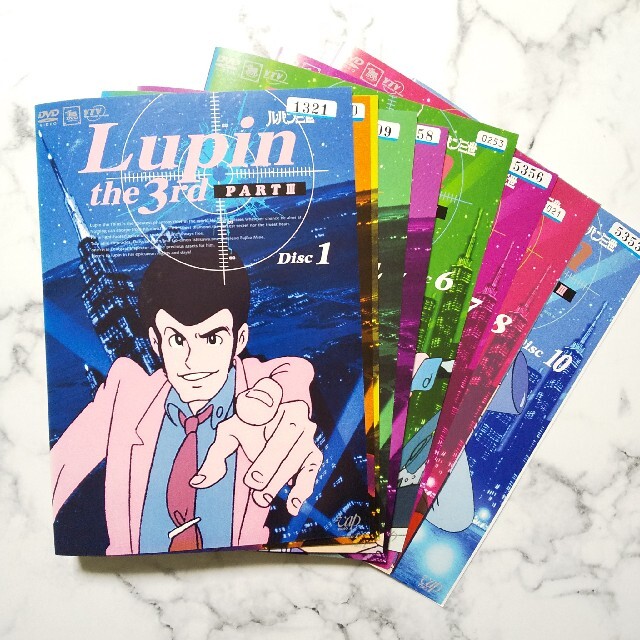 【ルパン三世 LUPIN THE THIRD PART3】レンタル落ちDVD全巻