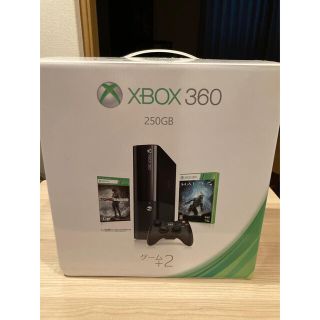 エックスボックス360(Xbox360)のxbox360 250GB 本体のみ＋α 美品(家庭用ゲーム機本体)