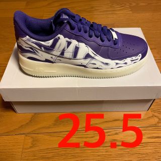 ナイキ(NIKE)のNike Air Force 1 "Purple Skeleton" 25.5(スニーカー)