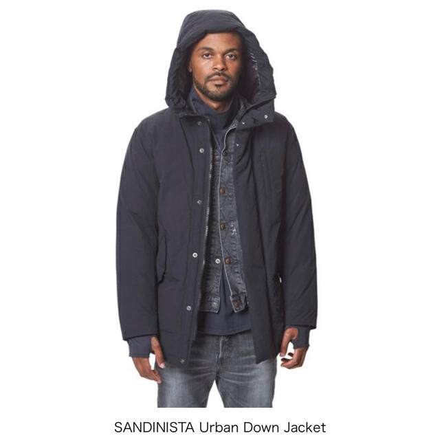 Sandinista(サンディニスタ)のsandinista urban down jacket black メンズのジャケット/アウター(ダウンジャケット)の商品写真