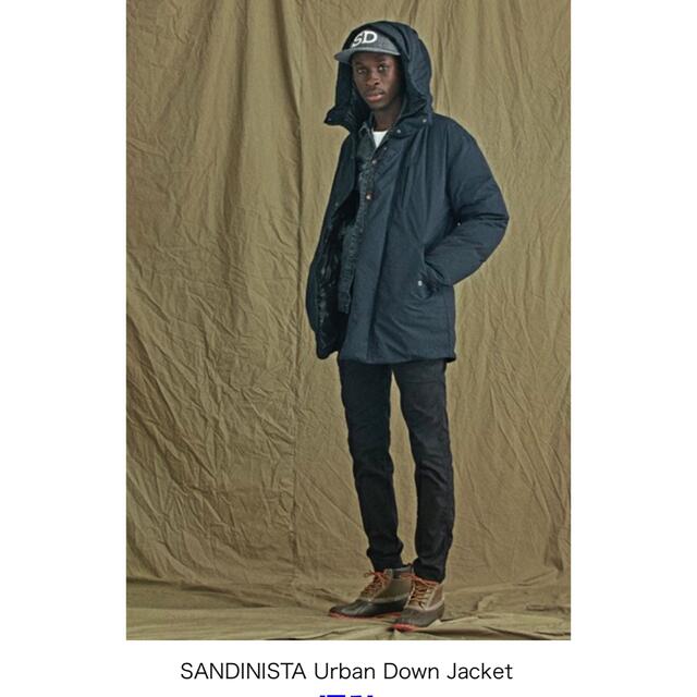 sandinista urban down jacket black