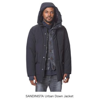 サンディニスタ(Sandinista)のsandinista urban down jacket black(ダウンジャケット)