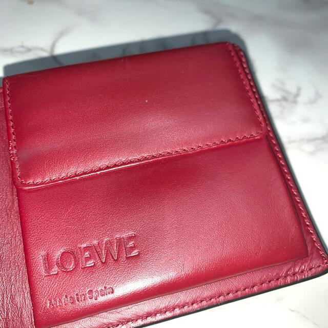 LOEWE(ロエベ)のロエベ　レザー二つ折り財布 メンズのファッション小物(折り財布)の商品写真