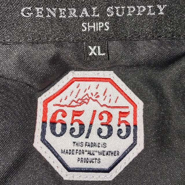 XL新品SHIPS GENERAL SUPPLY 65/35マウンテンパーカー紺ジャケット/アウター