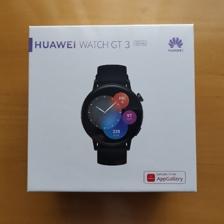 ファーウェイ(HUAWEI)の【未開封品】HUAWEI WATCH GT 3 42 mm スポーツモデル(腕時計(デジタル))