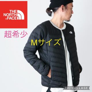 ザノースフェイス(THE NORTH FACE)の超希少！タグ付き！ノースフェイス　サンダーラウンドネックジャケット　ブラック(ダウンジャケット)