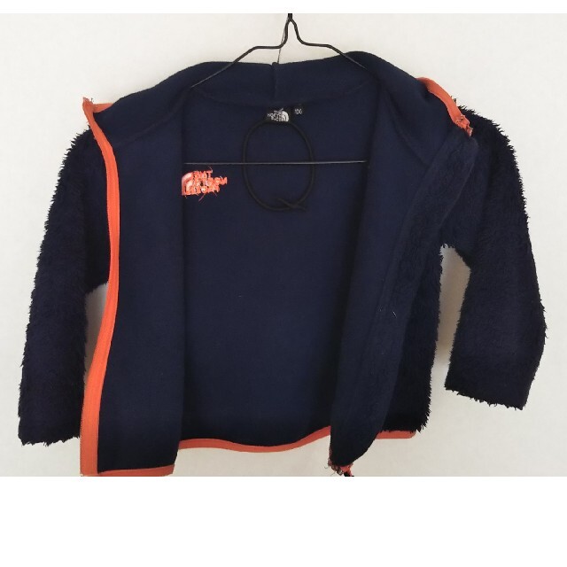 THE NORTH FACE(ザノースフェイス)のノースフェイス フリースパーカー 100cm キッズ/ベビー/マタニティのキッズ服男の子用(90cm~)(ジャケット/上着)の商品写真