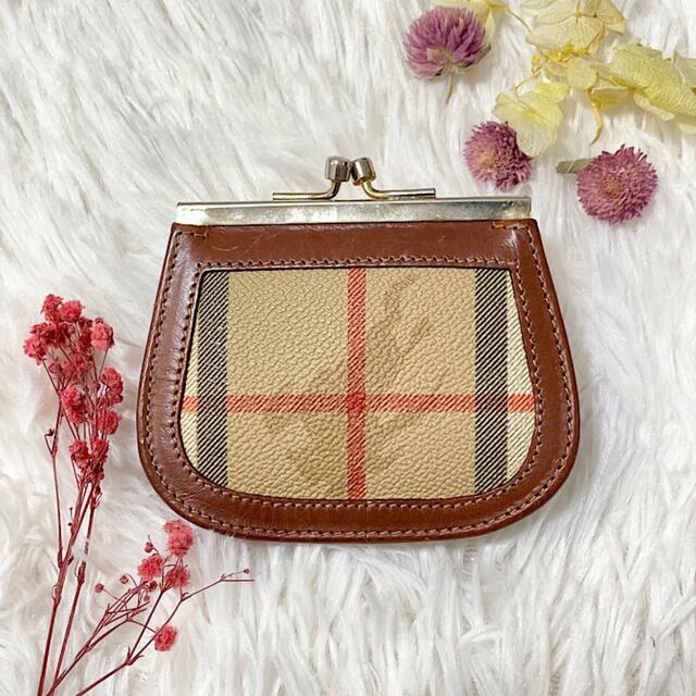 BURBERRY - Burberry 小銭入れ コインケース がま口 ノバチェック