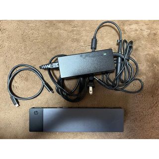 HP thunderbolt 3 dock 中古(PC周辺機器)