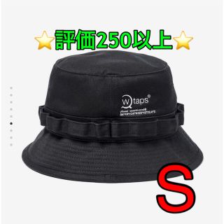 ダブルタップス(W)taps)の※新品 21AW WTAPS JUNGLE HAT 02 BLACK Sサイズ(ハット)