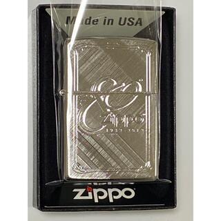 zippo 80周年記念 特殊加工品 シルバー 2014年製の通販 by y's ...