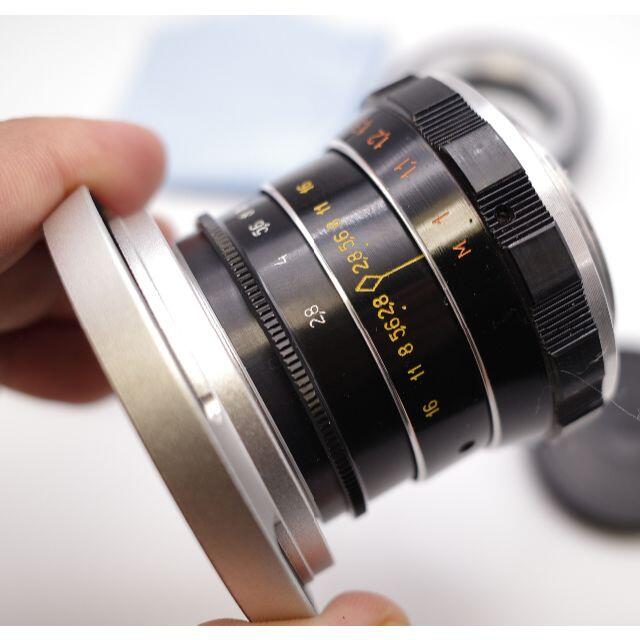 送料無料84　インダスター61 　オールドレンズ　55ｍｍｆ2.8アダプター付