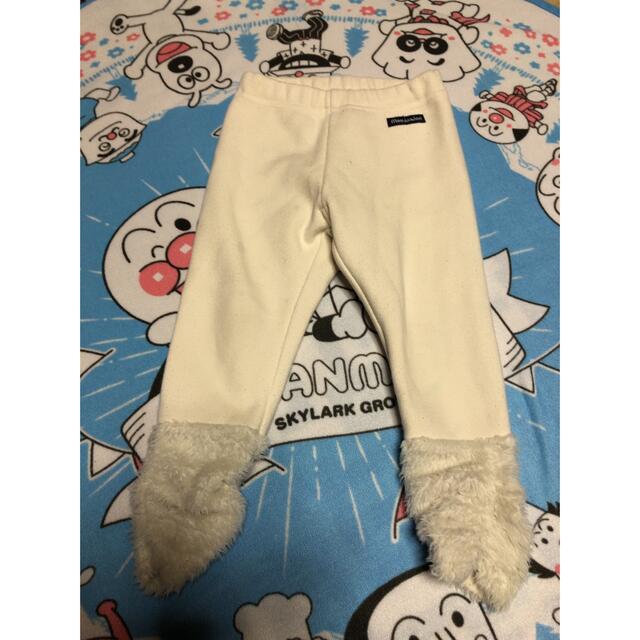 mou jon jon(ムージョンジョン)の中古　ムージョンジョン　裏起毛　レギンス　90 キッズ/ベビー/マタニティのキッズ服女の子用(90cm~)(パンツ/スパッツ)の商品写真