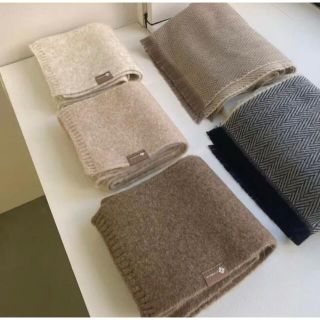 lawgy simple knit muffler (マフラー/ショール)