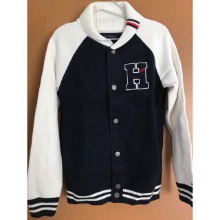 トミーヒルフィガー(TOMMY HILFIGER)のTommy Hilfiger 150-160cm 長袖セーター　ホワイト(ニット)