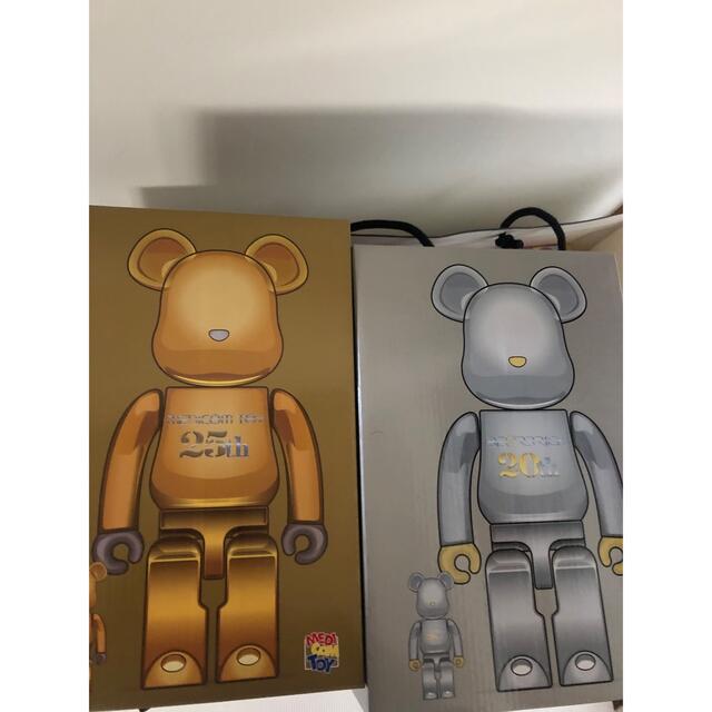 MEDICOM TOY - BE@RBRICK Anniversary Model 20th&25thセットの通販 by snkrs