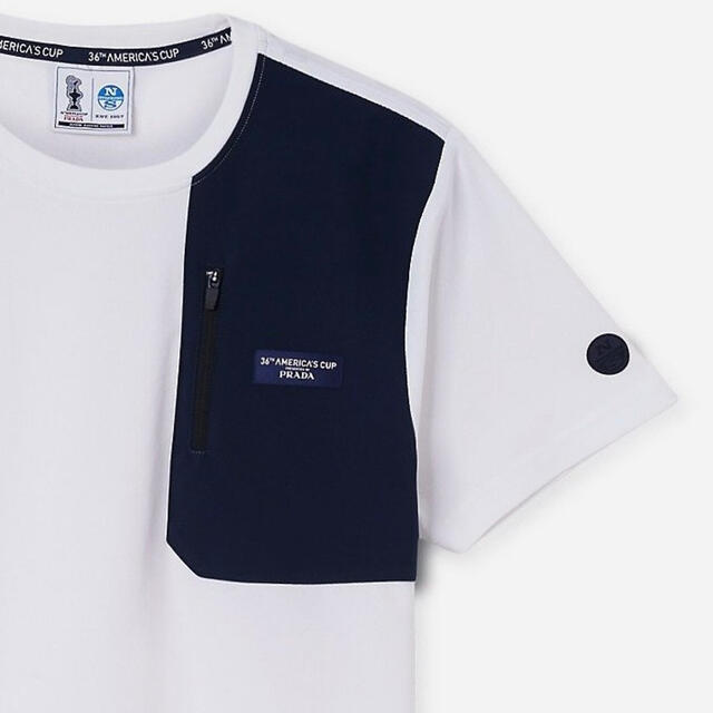 PRADA(プラダ)の新品 定価1.6万円 NORTH SAILS x PRADA CUP Tシャツ メンズのトップス(Tシャツ/カットソー(半袖/袖なし))の商品写真