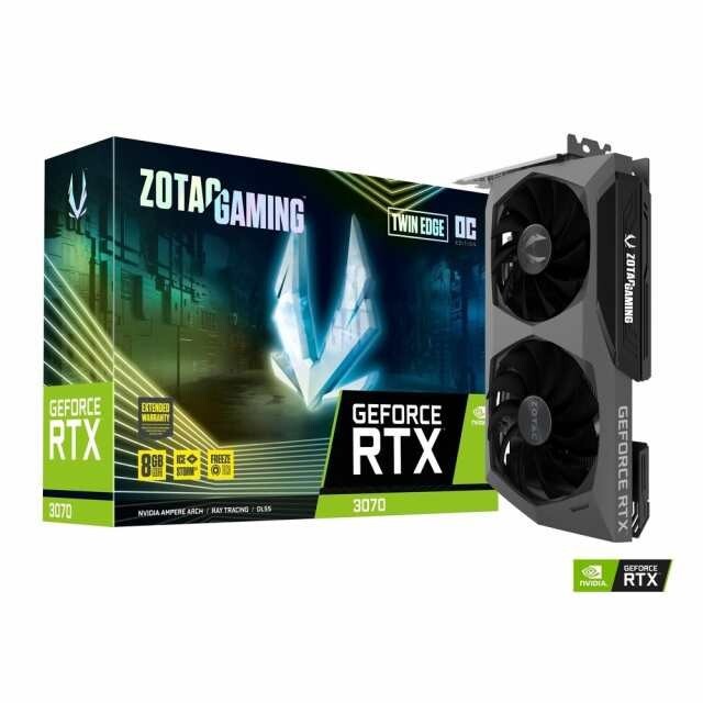 ZOTAC GAMING GeForce RTX 3070 Twin EdgePCパーツ