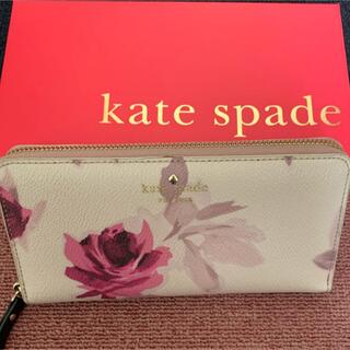 ケイトスペードニューヨーク(kate spade new york)のケイトスペード薔薇柄長財布(財布)