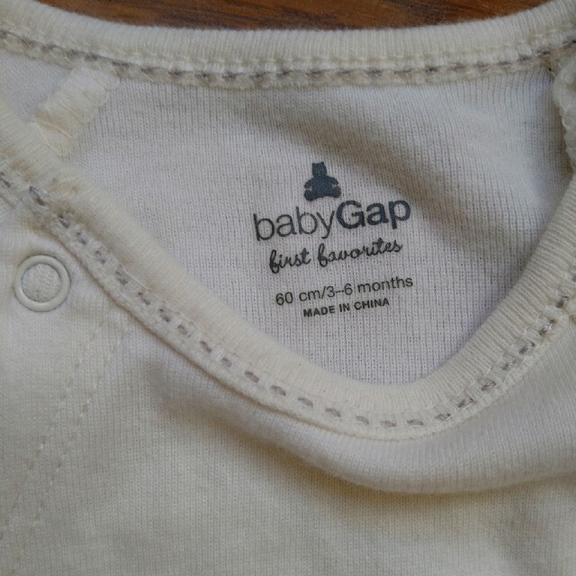 babyGAP(ベビーギャップ)のgap　ロンパース　60 キッズ/ベビー/マタニティのベビー服(~85cm)(ロンパース)の商品写真