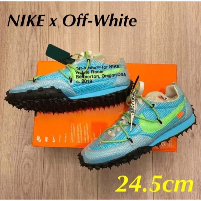 NIKE(ナイキ)の新品同様★NIKE off-white ワッフル レーサー 24.5 スニーカー メンズの靴/シューズ(スニーカー)の商品写真