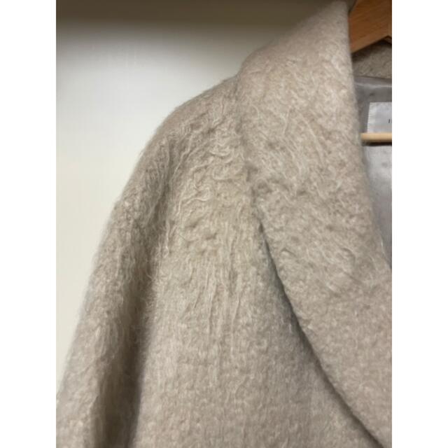 IENA(イエナ)のモヘアシャギーコート レディースのジャケット/アウター(ロングコート)の商品写真