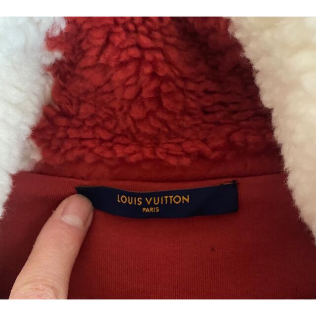 LOUIS VUITTON(ルイヴィトン)のLOUIS VUITTON ルイ・ヴィトン ジャカードダミエフリースブルゾン メンズのジャケット/アウター(ブルゾン)の商品写真