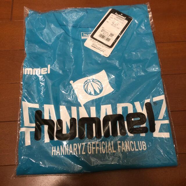 hummel(ヒュンメル)の京都ハンナリーズ　ファンクラブ　チームシャツ　新品　サイズM スポーツ/アウトドアのスポーツ/アウトドア その他(バスケットボール)の商品写真