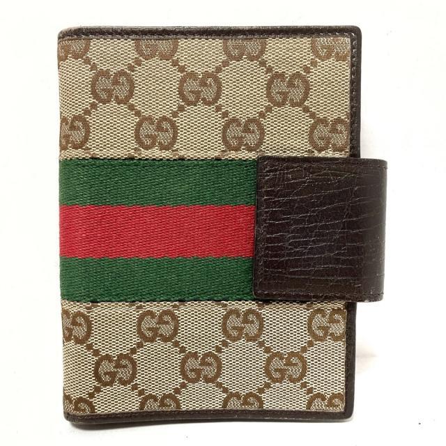 Gucci(グッチ)のグッチ 手帳 GG柄,シェリー(ウェブ) 115240 レディースのファッション小物(その他)の商品写真