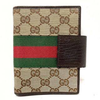 グッチ(Gucci)のグッチ 手帳 GG柄,シェリー(ウェブ) 115240(その他)