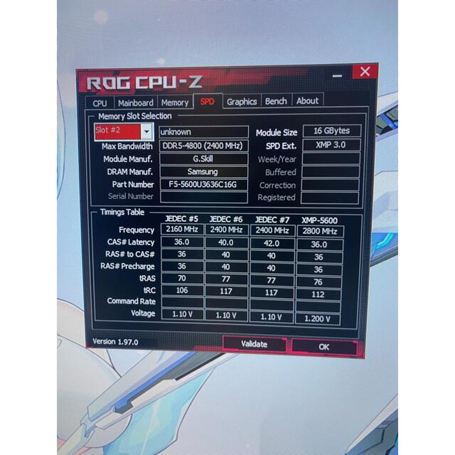 G.Skill DDR5-5600C36 32G Trident Z5 RGB
