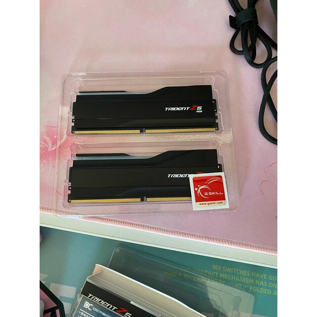 G.Skill DDR5-5600C36 32G Trident Z5 RGB - PCパーツ