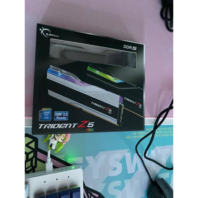 G.Skill DDR5-5600C36 32G Trident Z5 RGBスマホ/家電/カメラ