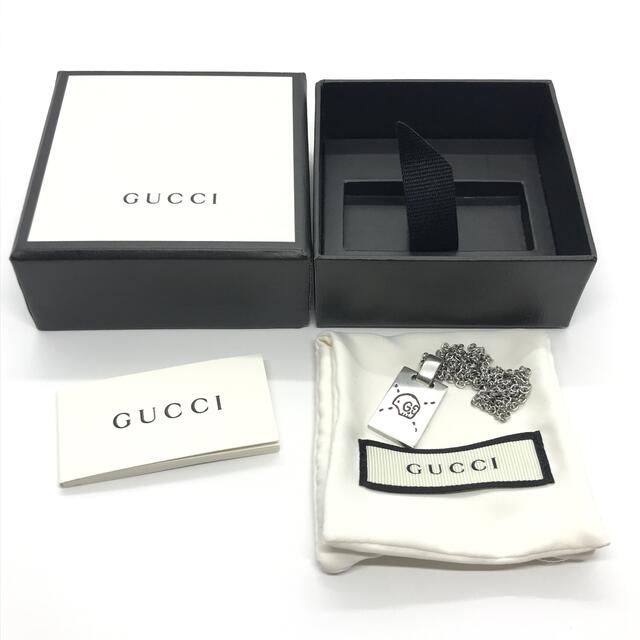Gucci(グッチ)の☆洗浄済み☆グッチ　ゴースト　ネックレス(ペンダント、幽霊／スカル／ガイコツ) メンズのアクセサリー(ネックレス)の商品写真