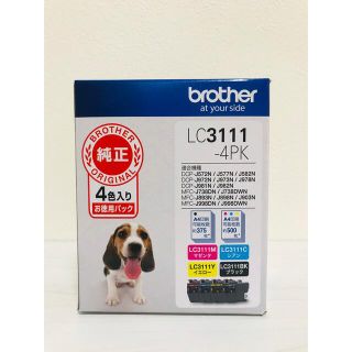 【brother純正】インクカートリッジ4色パック　LC3111-4PK(PC周辺機器)