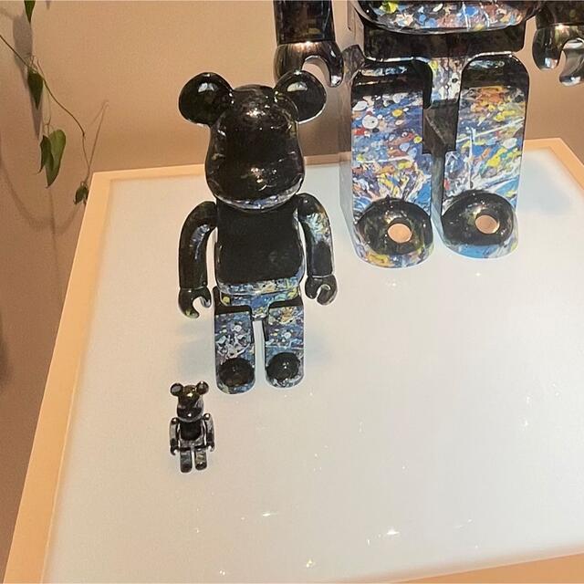 MEDICOM TOY(メディコムトイ)のBe@rbrick 100%&400% エヴァJackson pollock エンタメ/ホビーのおもちゃ/ぬいぐるみ(キャラクターグッズ)の商品写真