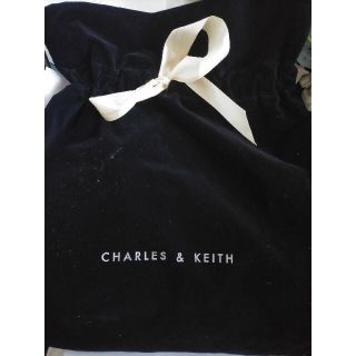 チャールズアンドキース(Charles and Keith)のチャーレアンドキース　布製ラッピングバッグ(ショップ袋)