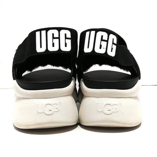 UGG(アグ)のアグ サンダル 23.5 レディース美品  黒 レディースの靴/シューズ(サンダル)の商品写真