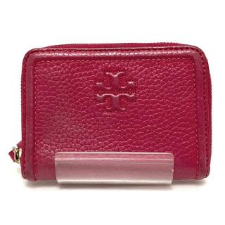 トリーバーチ(Tory Burch)のトリーバーチ コインケース レッド レザー(コインケース)