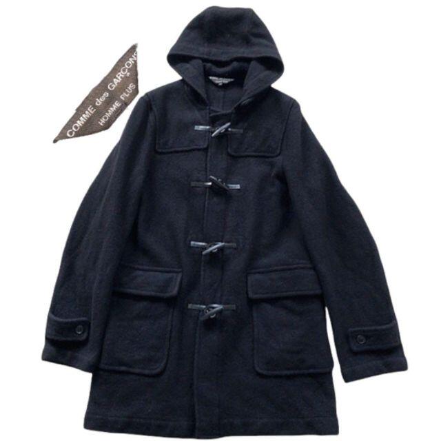 COMME des GARCONS HOMME PLUS ウールダッフルコート - ダッフルコート