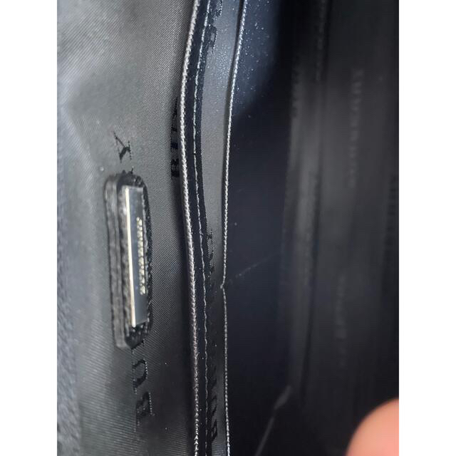 BURBERRY(バーバリー)のバーバリー レザー クラッチバッグ セカンドバッグ ブラック J428 メンズのバッグ(セカンドバッグ/クラッチバッグ)の商品写真