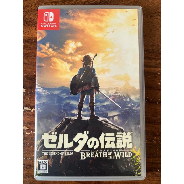 Nintendo Switch(ニンテンドースイッチ)のゼルダの伝説 ブレスオブザワイルド Nintendo Switch エンタメ/ホビーのゲームソフト/ゲーム機本体(家庭用ゲームソフト)の商品写真