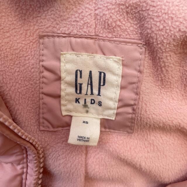 GAP Kids(ギャップキッズ)のGAP ダウンジャケット XS 110  キッズ/ベビー/マタニティのキッズ服女の子用(90cm~)(ジャケット/上着)の商品写真